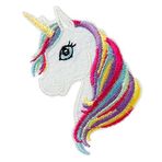 MonoQuick -"MonoQuick 12101 Unicorn Başkanı Aplike, Unicorn, Patch, Demir, Sew-on, Çubuk-on"
