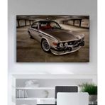 MonoStella Bmw Araba Kanvas Tablo Oturma Odası Ev Ofis Çalışma Dekor - 70 x 100 cm - Renkli