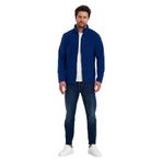 Monox Erkek Outdoor Fermuarlı Polar Ceket Saks XL