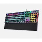 Monozone Aula Oyun Klavyesi F2088 Mekanik Klavye Oyun Klavyesi Mavi Switch Gökkuşağı Aydınlatmalı Makro Tuşlu Rgb