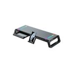 Monozone Çok Fonksiyonlu Laptop ve Monitör Yükseltici Standı RGB 4USB Klavye Depolama Alanı