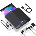 Monozone Harici Cd Dvd Rom Yazıcı Okuyucu Type-c Usb 3.0 Hub