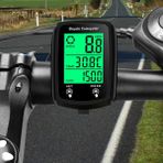 Monozone Profesyonel Bisiklet Hız Göstergesi Dijital LED Ekran Kilometre Sayacı Saat Su Geçirmez