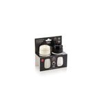 Mons 2 li Tuzluk Biberlik Qlux Cam Tuzluk Biberlik Seti 100 ml 3 Kademeli Baharatlık C-00201