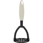 Mons Qlux Patates Ezici Yanmaz Yapışmaz Çizmez Bpa Içermez Patates Domates Menemen Ezici L-00384 - Beyaz - Gri - 1 Adet
