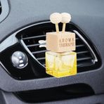 Monsinger Araba Hava Spreyi Havalandırma Klipsi Kendin Yap Otomobil Aroma Difüzörleri Parfüm Uçucu Yağ Çubukları Kadın Erkek Otomotiv Koku Dekorasyon Aksesuarları 4'lü Paket (Sarı)
