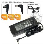 Monster Abra A5 V15.5.6, A5 V15.5.7, A5 V15.5.8 Notebook Adaptör, Şarj Aleti Cihazı 120w