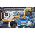 Monster Abra A7 V9.2 Serisi Notebook Cpu Fanı (Sağ Fan) - 4 Pin