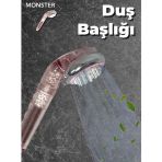 MONSTER Arıtmalı Duş Başlığı