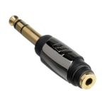 Monster Erkek Jak - Rca Dişi Fono Kuplör- 6.35 Mm Ts Mono Fiş Video Müzik Ses Konnektörü