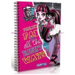 Monster High A6 Spiralli Not Defteri Çizgili 80 Yaprak