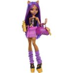 Monster High Clawdeen Wolf Model Bebek 4 Yaş ve Üzeri Kız Çocuklar İçin Mor Renkli