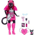 Monster High HXH76 Acayip Havalı Arkadaşlar Catty Noir