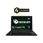 Monster Huma H4 V7.3.5 Ultra X7 358H 32GB RAM 1TB SSD Windows 11 Home 14 inç Laptop