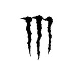 Monster Pençe Oto Sticker Far Ve Cam Sticker Siyah 10*8,5 Cm