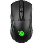 Monster Pusat Reflex Pro Siyah RGB Şarjlı Optik Kablosuz Oyuncu Mouse