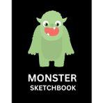 Monster Sketchbook: A monster size sketchbook for kids. a massive 500 pages, 8.5 X 11 inches. Plain whites paper.