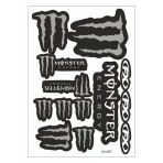 Monster Sticker Seti Siyah