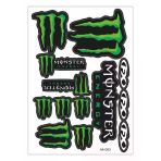 Monster Sticker Seti Yeşil
