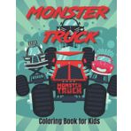 Monster Truck Coloring Book For Kids