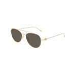 Mont Blanc Mb0001S 002 Gold Pilot Erkek Güneş Gözlüğü
