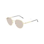 Mont Blanc Mb0060S Gold Yuvarlak Erkek Güneş Gözlüğü