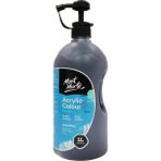 MONT MARTE Akrilik Boya W/Pump Signature 1L - Lamp Black