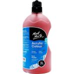 MONT MARTE Akrilik Boya W/Pump Signature 1L - Rose Madder