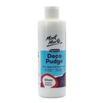 Mont Marte Deco Pudge Craft Vernik İmzası 236 ml (8 US fl.oz) - Parlak, Çok Amaçlı Şeffaf El İşi Yapıştırıcı, Vernik ve Dekupaj Tutkalı, Akrilik Boyalar, Kağıt, Ahşap, Seramik, Kumaş, Kil için İdeal