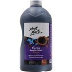 MONT MARTE Dökme Akrilik Boya Premium 1L - Lamp Black