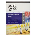 Mont marte MM Suluboya Pedi Alman Kağıdı Premium A4 180gr 15 Sayfa