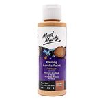 Mont Marte Premium Dökme Akrilik Boya, 120 ml (4,5 oz), Pembe Altın, Önceden Karışık Akrilik Boya, Gerilmiş Kanvas, Ahşap, MDF ve Hava Kuruyan Kil Dahil Çeşitli Yüzeyler İçin Uygundur.