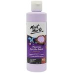 MONT MARTE Premium Dökme Akrilik Boya, 240 ml (9 oz), Açık Mor, Önceden Karışık Akrilik Boya, Gerilmiş Kanvas, Ahşap, MDF ve Hava Kuruyan Kil Dahil Çeşitli Yüzeyler İçin Uygundur.