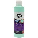 Mont Marte Premium Dökme Akrilik Boya, 240 ml (9 oz), Nane Yeşili, Önceden Karışık Akrilik Boya, Gerilmiş Kanvas, Ahşap, MDF ve Hava Kuruyan Kil Dahil Çeşitli Yüzeyler İçin Uygundur.