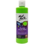 Mont Marte Premium Dökme Akrilik Boya, 240 ml (9 oz), Orta Yeşil, Önceden Karışık Akrilik Boya, Gerilmiş Kanvas, Ahşap, MDF ve Hava Kuruyan Kil Dahil Çeşitli Yüzeyler İçin Uygundur.