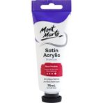 MONT MARTE Premium Saten Akrilik 75ml - Rose Madder