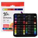 MONT MARTE Yağlı Pastel İmzalı 24 adet, 24 Çeşitli Renk, Canlı Yağlı Pastel Seti, Harika Karıştırma ve Katmanlama, Sanat, El Sanatı, Boyama ve Eskiz için İdeal