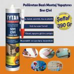 Montaj Yapıştırıcı Sıvı Çivi 390 Gr Su Geçirmez Mutfak Banyo Ahşap Dolap Beton Fayans Mermer