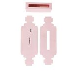 Montajsız Kapaklı Makaron Kutusu Pembe 5x20x5 cm - 50 Adet