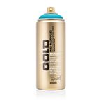 Montana 100% Cyan P2000 400 ml Gold Akrilik Sprey Boya