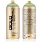 Montana : Gold Akrilik Sprey Boya : 400 ml : Green Apple 6020