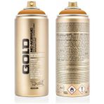Montana : Gold Akrilik Sprey Boya : 400 ml : Terra 1250