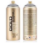 Montana : Gold Akrilik Sprey Boya : 400 ml : Transparent Black T9000