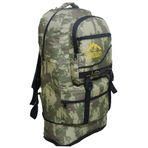 MONTANA Mountainer 55+10 Litre Körüklü Siyah Su Geçirmez Çok Gözlü Seyahat-Dağcı-Kampçı Sırt Çantası