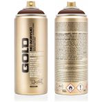 Montana Shock Brown S8010 400 ml Gold Akrilik Sprey Boya