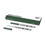 Montblanc 128217 Irish Yeşil 2 Yedek Medium Tükenmez Kalem