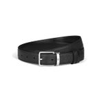 Montblanc Everyday Grain Deri 30 mm Çift Taraflı Kemer 222181