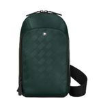 MONTBLANC Extreme 3.0 Sling Çanta 129984, Tek beden, Siyah, üniseks-yetişkin