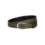 Montblanc Grain Deri At Nalı Tokalı 30 mm Çift Taraflı Kemer 222173