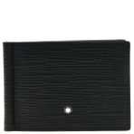 MONTBLANC Meisterstück 6cc Para Klipsli Cüzdan, Tek beden, 4810, Black, erkek